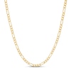 Thumbnail Image 1 of Figaro Chain Hollow 14K Yellow Gold 22&quot;