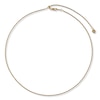 Thumbnail Image 1 of Adjustable Cable Chain Necklace Solid 14K Yellow Gold 20&quot;