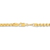 Thumbnail Image 2 of Box Chain Necklace Hollow 10K Yellow Gold 22&quot;
