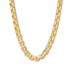 Thumbnail Image 1 of Box Chain Necklace Hollow 10K Yellow Gold 24&quot;