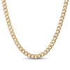 Thumbnail Image 0 of Hollow Curb Chain Necklace 14K Yellow Gold 24"