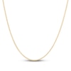 Thumbnail Image 1 of Curb Chain Necklace Solid 14K Yellow Gold 18&quot;