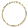 Thumbnail Image 2 of Curb Link Chain Solid 10K Yellow Gold 22&quot;