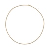 Thumbnail Image 3 of Curb Chain Necklace Solid 14K Yellow Gold 20&quot;