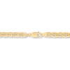 Hollow Mariner Chain Necklace 14K Yellow Gold 20" Length