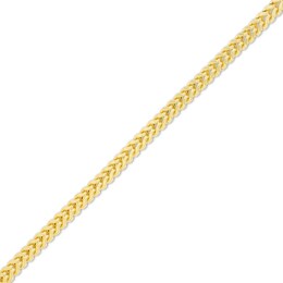 Franco Necklace Hollow 14K Yellow Gold 24"