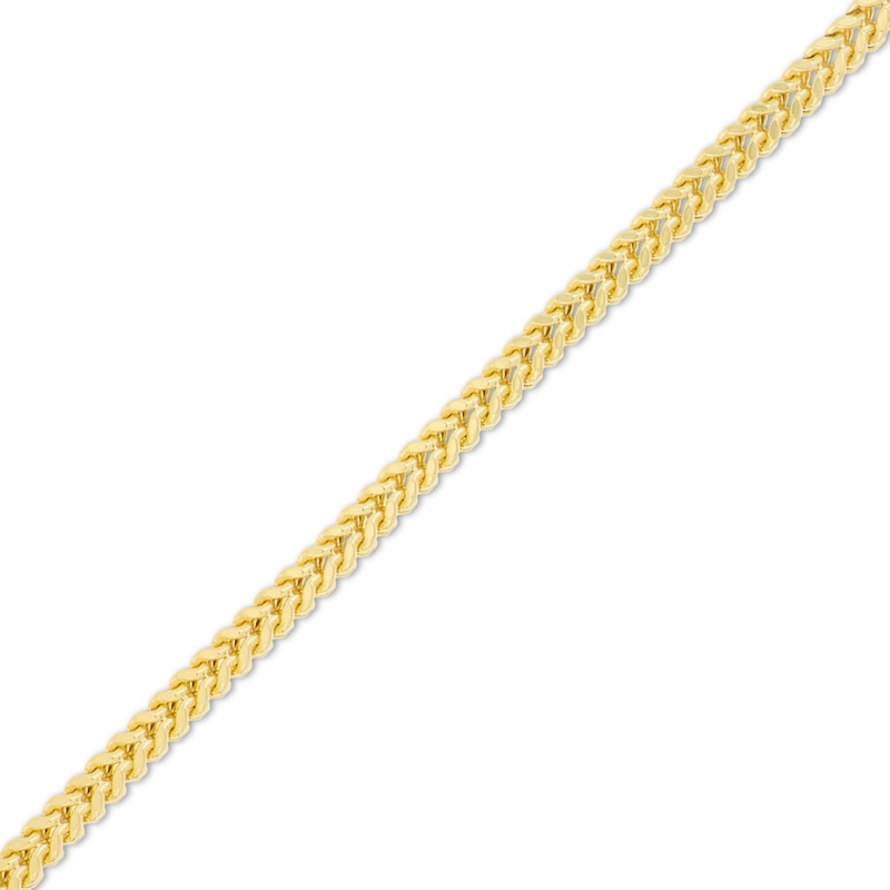 Main Image 1 of Franco Necklace Hollow 14K Yellow Gold 24&quot;