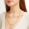 Thumbnail Image 4 of Franco Necklace Hollow 14K Yellow Gold 24&quot;