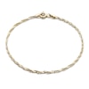 Thumbnail Image 1 of Singapore Chain Necklace Solid 14K Yellow Gold 18&quot;