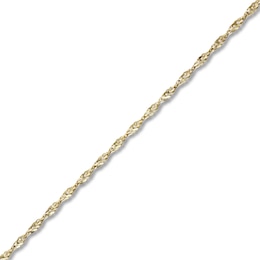 Singapore Chain Necklace 14K Yellow Gold 18&quot;