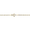 Thumbnail Image 3 of Singapore Chain Necklace Solid 14K Yellow Gold 18&quot;