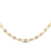 Thumbnail Image 0 of Diamond-Cut Chain Necklace 14K Tri-Tone Gold 18"