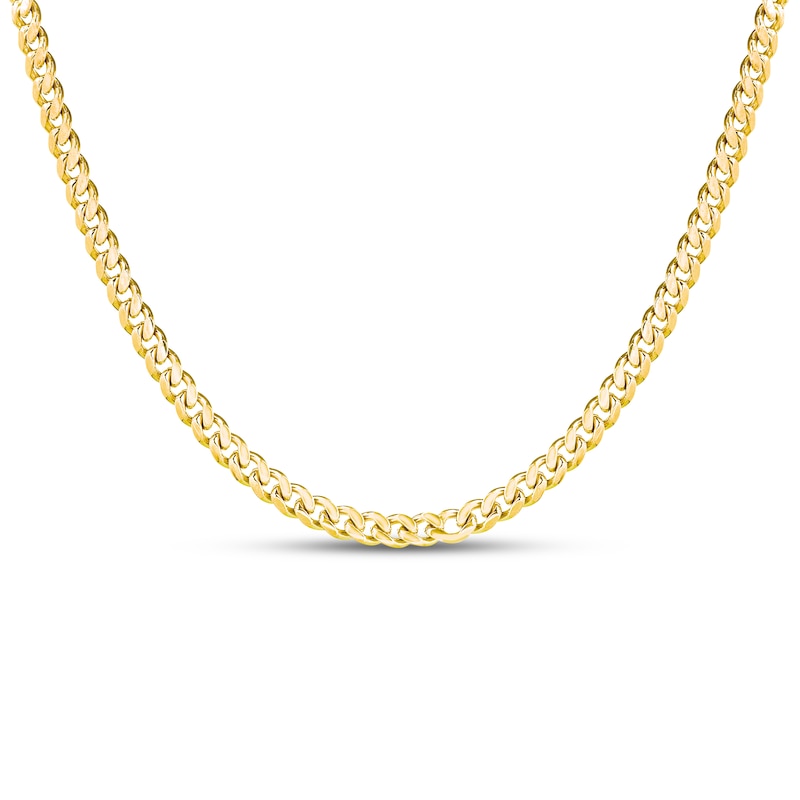 14K Gold Cuban Link Necklace