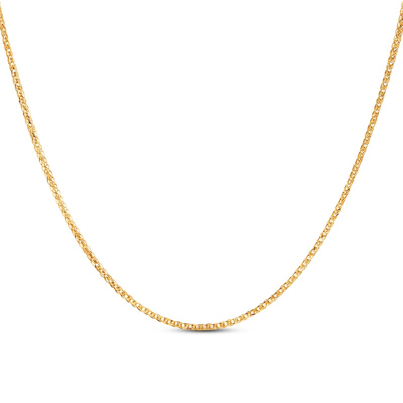 Main Image 1 of Spiga Chain Necklace Solid 14K Yellow Gold 20&quot;
