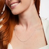Thumbnail Image 4 of Wheat Chain Necklace Solid 14K White Gold 22&quot; Chain