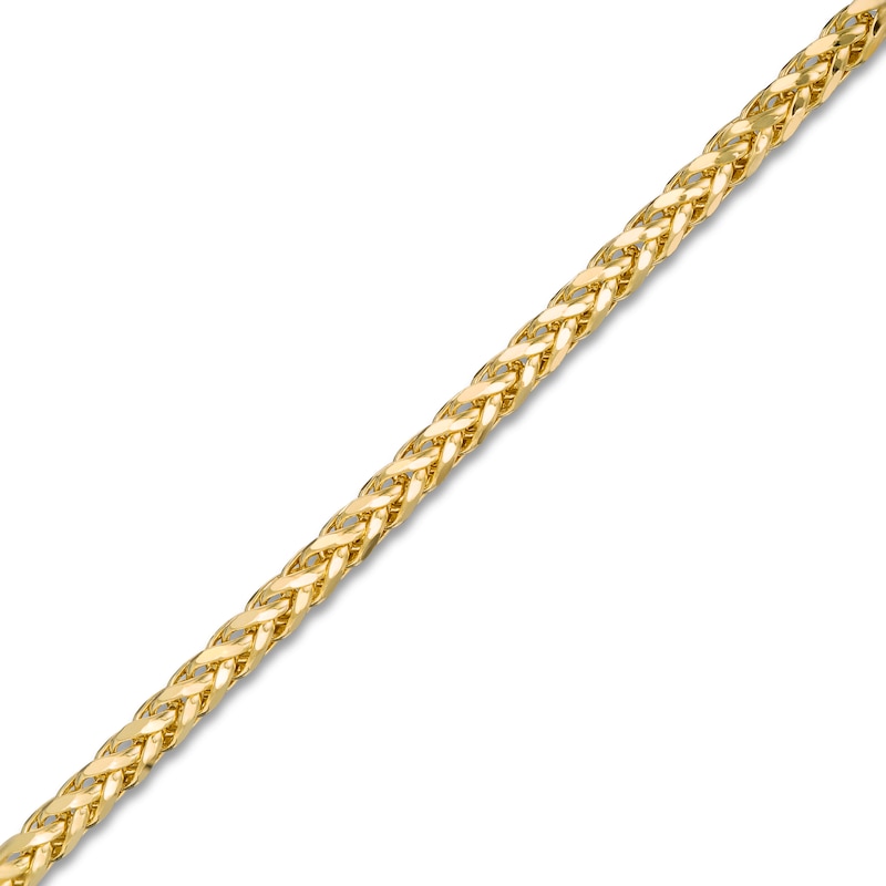 Main Image 2 of Wheat Chain Necklace Hollow 10K Yellow Gold 20&quot;