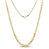 Thumbnail Image 2 of Rope Chain Necklace Hollow 10K Yellow Gold 18&quot;