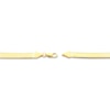 Thumbnail Image 2 of Herringbone Chain Necklace Solid 10K Yellow Gold 20&quot;