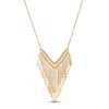 Thumbnail Image 0 of Beaded Tiered Necklace 10K Yellow Gold 17"