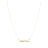 Thumbnail Image 1 of Mama Script Necklace 10K Yellow Gold 18&quot;