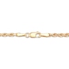 Thumbnail Image 2 of Rope Chain Necklace Hollow 14K Tri-Tone Gold 18&quot;
