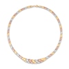 Thumbnail Image 1 of Stampato Necklace 10K Tri-Tone Gold 18&quot;