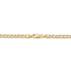 Thumbnail Image 1 of Hollow Children's Curb Chain Necklace 14K Yellow Gold 13"