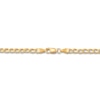 Thumbnail Image 2 of Children's Curb Chain Necklace Hollow 14K Yellow Gold 13&quot;