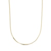 Thumbnail Image 0 of Hollow Square Box Chain Necklace 14K Yellow Gold 18"