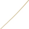 Hollow Square Box Chain Necklace 14K Yellow Gold 18"