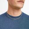 Thumbnail Image 4 of Square Box Chain Necklace Hollow 14K Yellow Gold 18&quot;