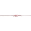 Thumbnail Image 2 of Solid Rolo Cable Chain Necklace 14K Rose Gold 18"