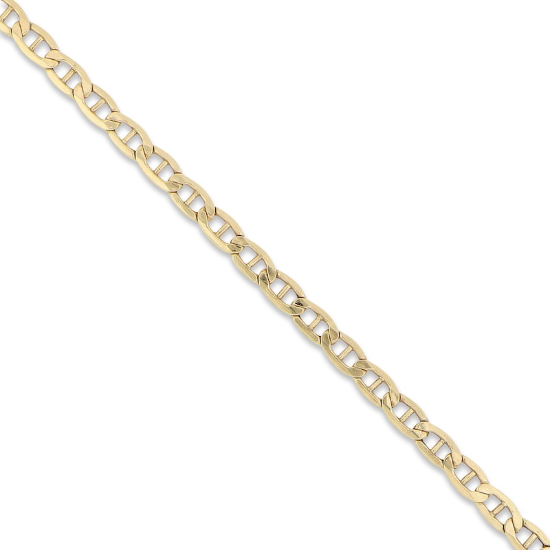 Main Image 1 of Mariner Necklace Semi-Solid 10K Yellow Gold 24&quot;