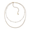 Thumbnail Image 1 of Diamond-cut Layered Necklace 14K Yellow Gold 16&quot;