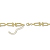 Thumbnail Image 2 of Link Necklace Hollow 10K Yellow Gold 16&quot;