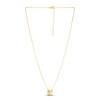 Thumbnail Image 0 of Round Confetti Necklace 14K Two-Tone Gold 18"