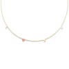 Thumbnail Image 1 of &quot;Love&quot; Necklace 14K Two-Tone Gold 18&quot;