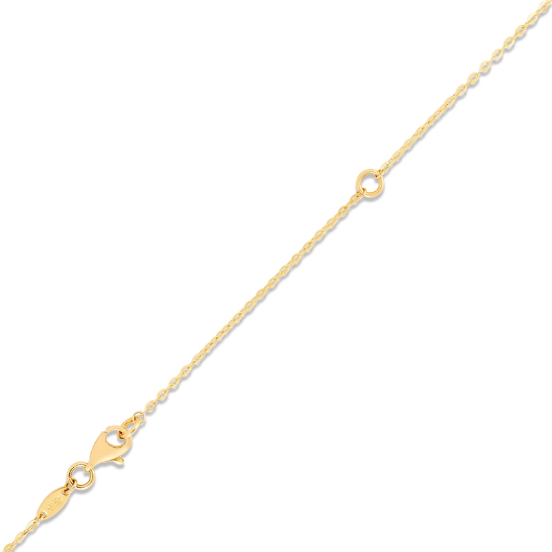 Main Image 3 of &quot;Love&quot; Necklace 14K Two-Tone Gold 18&quot;