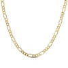 Figaro Chain Necklace 14K Yellow Gold 18"