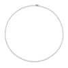 Thumbnail Image 1 of Rope Chain Necklace Solid 10K White Gold 18&quot;