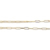 Thumbnail Image 0 of Semi-Solid Paperclip Necklace 10K Yellow Gold 20"