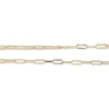 Thumbnail Image 1 of Paperclip Necklace Semi-Solid 10K Yellow Gold 20&quot;