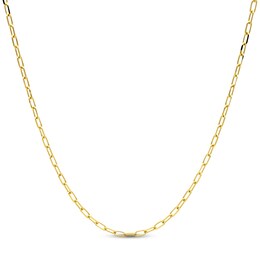 Paperclip Necklace 14K Yellow Gold 16&quot;