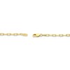 Thumbnail Image 2 of Solid Paperclip Necklace 14K Yellow Gold 16"