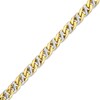 Thumbnail Image 1 of Solid Mariner Link Chain Necklace 10K Two-Tone Gold 20"