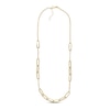 Thumbnail Image 0 of Paperclip Station Necklace 10K Yellow Gold 18"