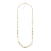 Thumbnail Image 1 of Paperclip Station Necklace 10K Yellow Gold 18&quot;