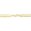 Thumbnail Image 3 of Herringbone Necklace Solid 10K Yellow Gold 20&quot;