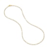 Thumbnail Image 1 of Solid Paperclip Necklace 14K Yellow Gold 18"