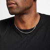Thumbnail Image 4 of Square Box Chain Necklace Hollow 14K White Gold 18&quot;